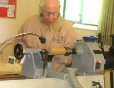 Howard Overton our turner for the morning